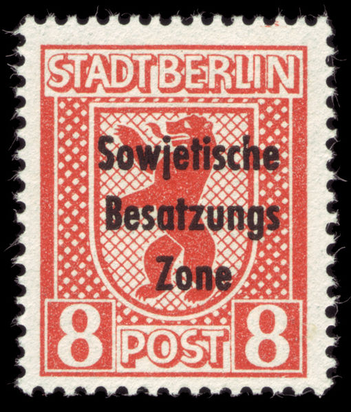 Briefmarke der Sowjetischen Besatzungszone
