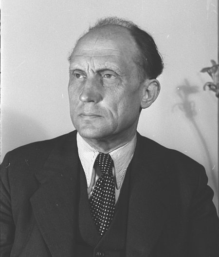 Erster Minister des Innern Karl Steinhoff, 1951