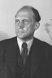 Erster Minister des Innern Carl Steinhoff, 1951