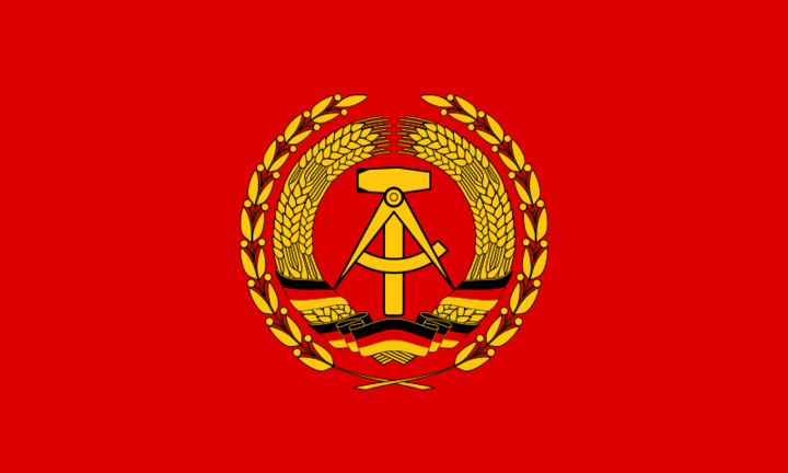 Flagge des Generalsekretärs des Zentralkomitees der SED und Vorsitzenden des Nationalen Verteidigungsrates der DDR