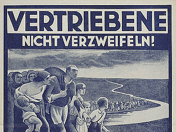 Wahlplakat der CDU zur Landtagswahl in Nordrhein-Westfalen am 20.4.1947