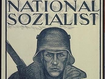 Plakat der NSDAP zur Reichstagswahl 1928