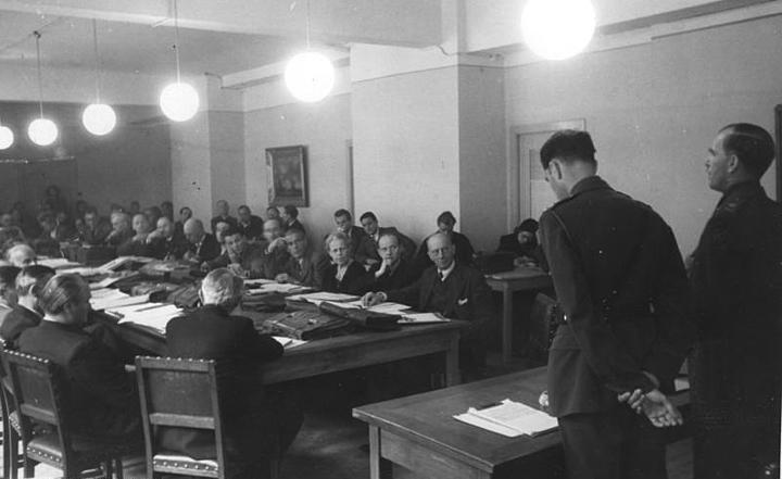 Sitzung des Zonenbeirates der britischen Zone im Juni 1947