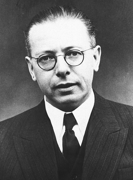 Gustav Heinemann als Bundesinnenminister, 18. September 1949.