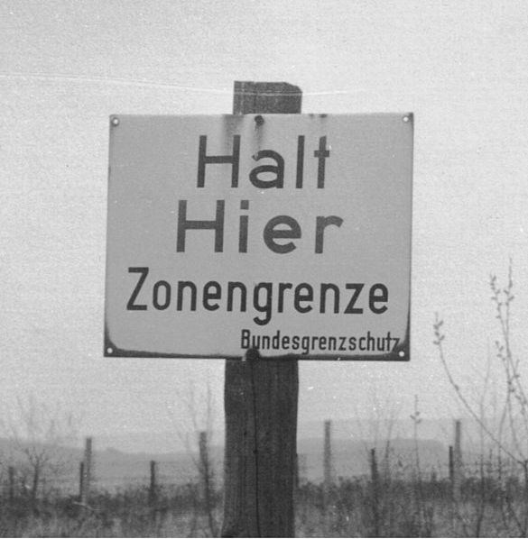 Innerdeutsche Grenze im Jahr 1978